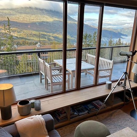 Astonishing Mountain Lodge At The Top Of Gaustablikk, 25M2 West Facing Terrace, 3 Bedrooms Exterior photo