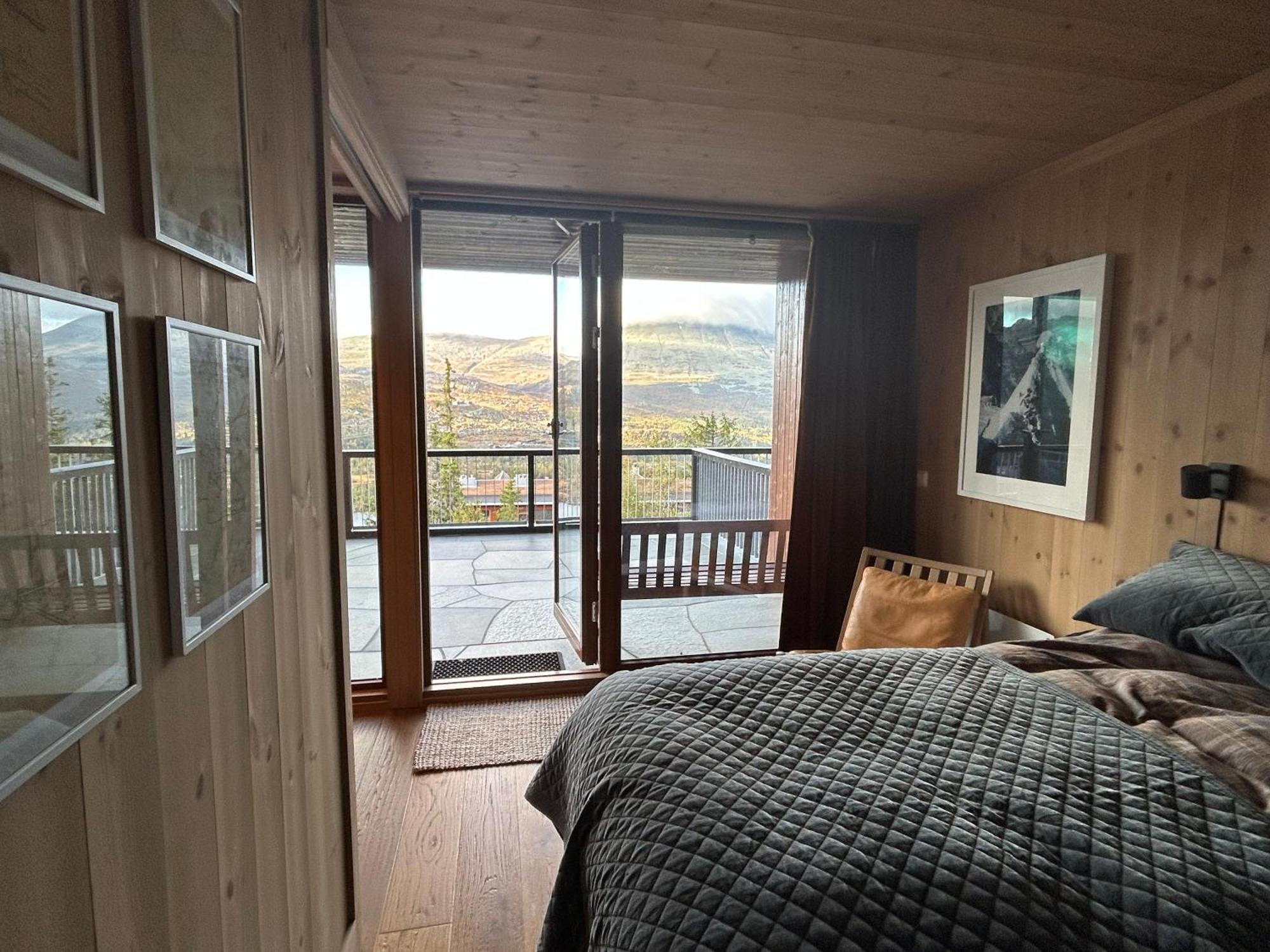Astonishing Mountain Lodge At The Top Of Gaustablikk, 25M2 West Facing Terrace, 3 Bedrooms Exterior photo